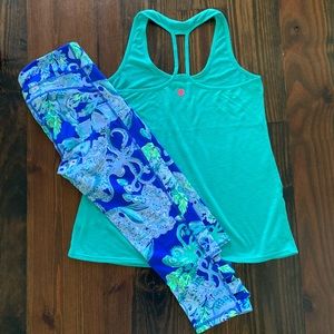 Lily Pulitzer Luxletic cropped leggings